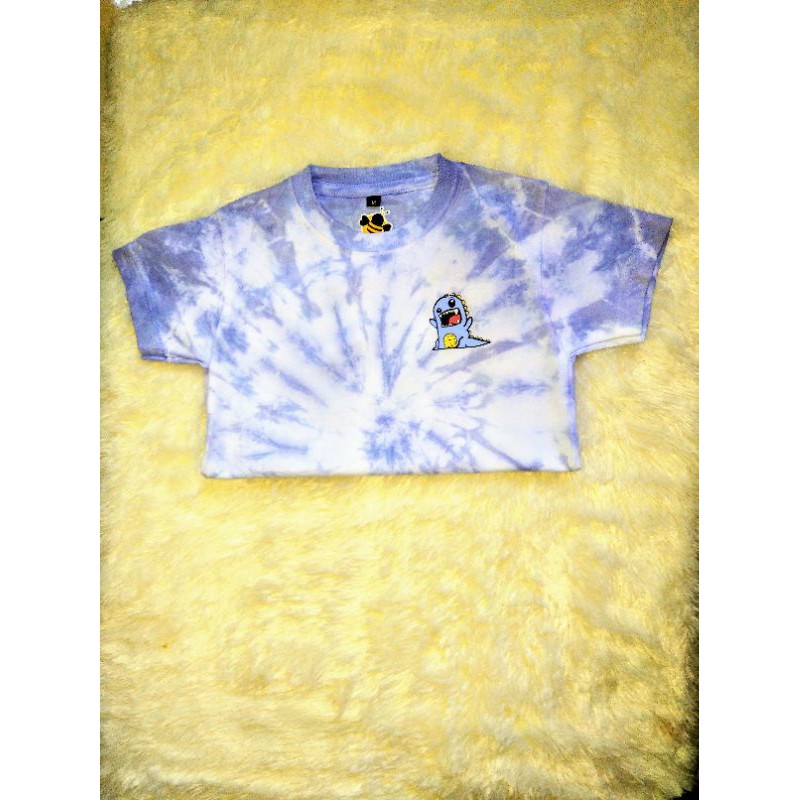 royal blue tie dye shirt