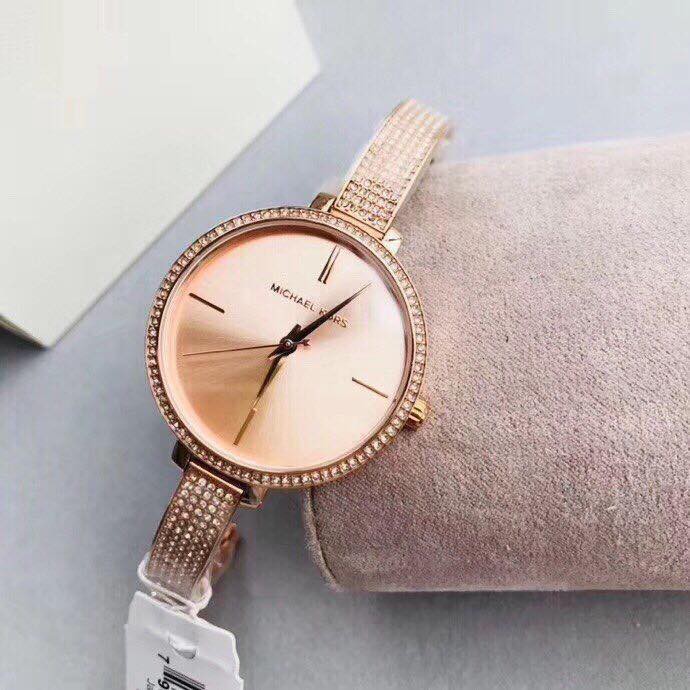 Michael Kors Jaryn Rose Dial Women's Watch - MK3785 | Shopee Philippines