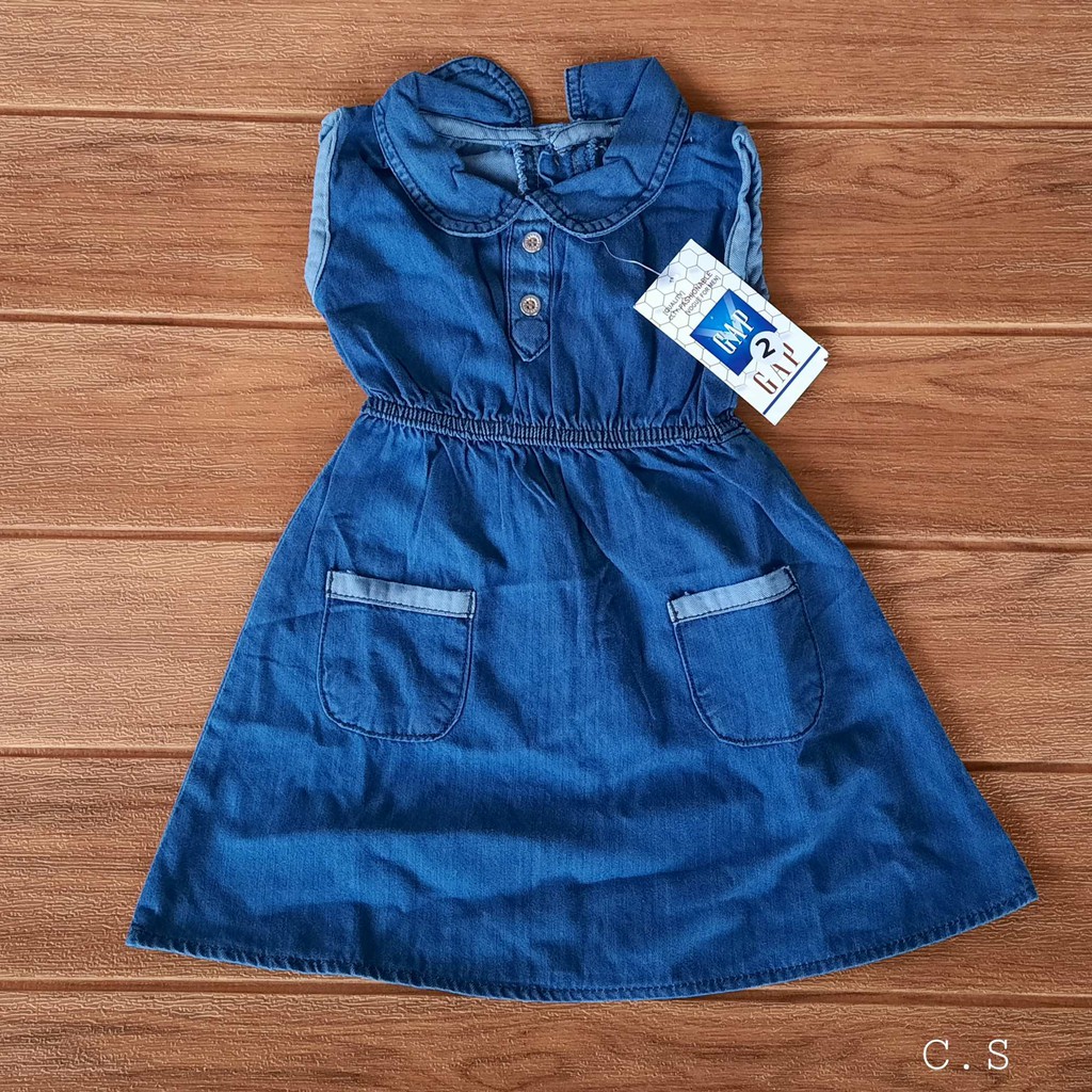 gap girls denim dress