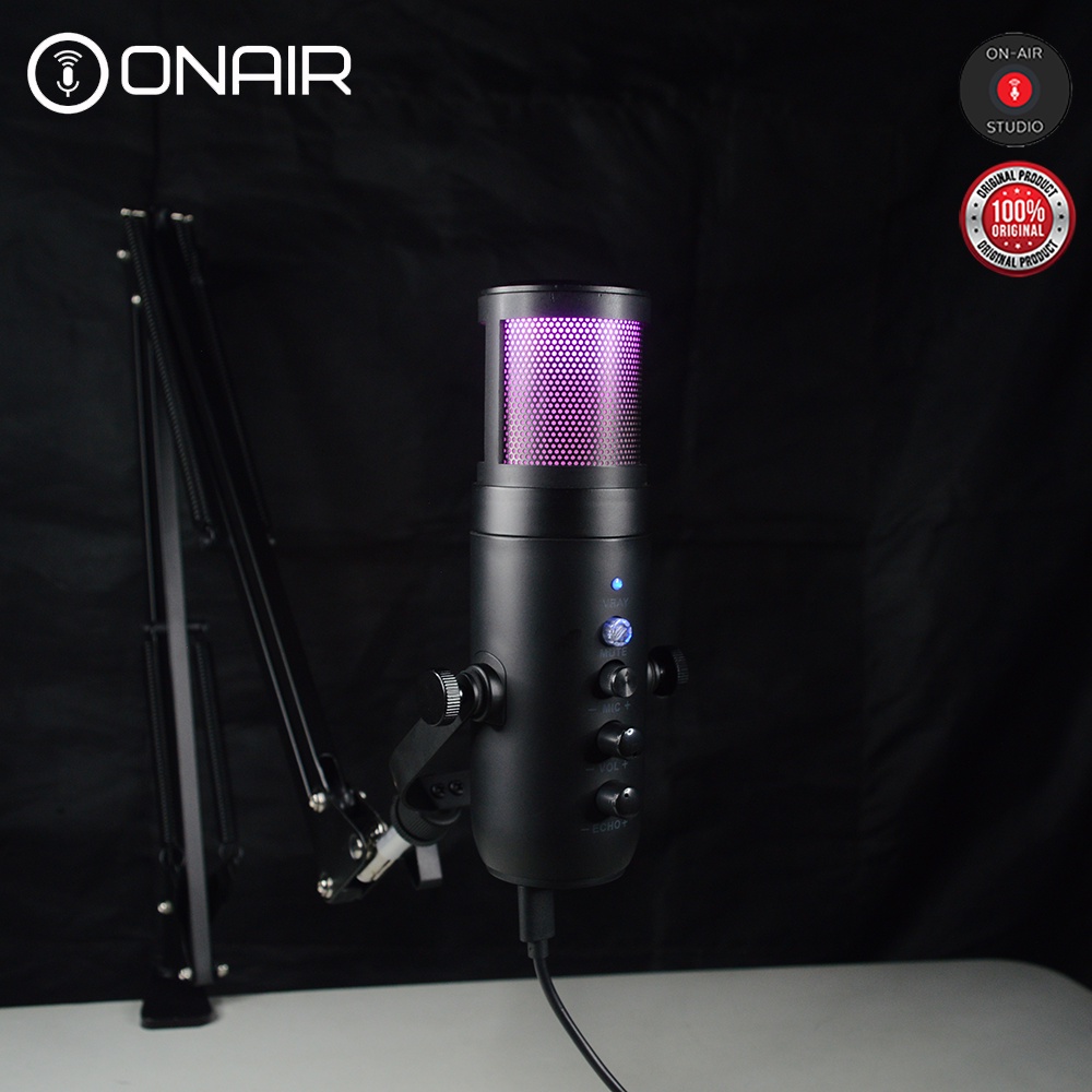 ONAIR JD950 RGB Gaming Mic with Boom Kit USB Condenser Shopee Philippines