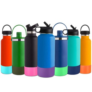 Protective Silicone Boot for Hydro Flask 32oz and 40oz Wide Mouth Water ...