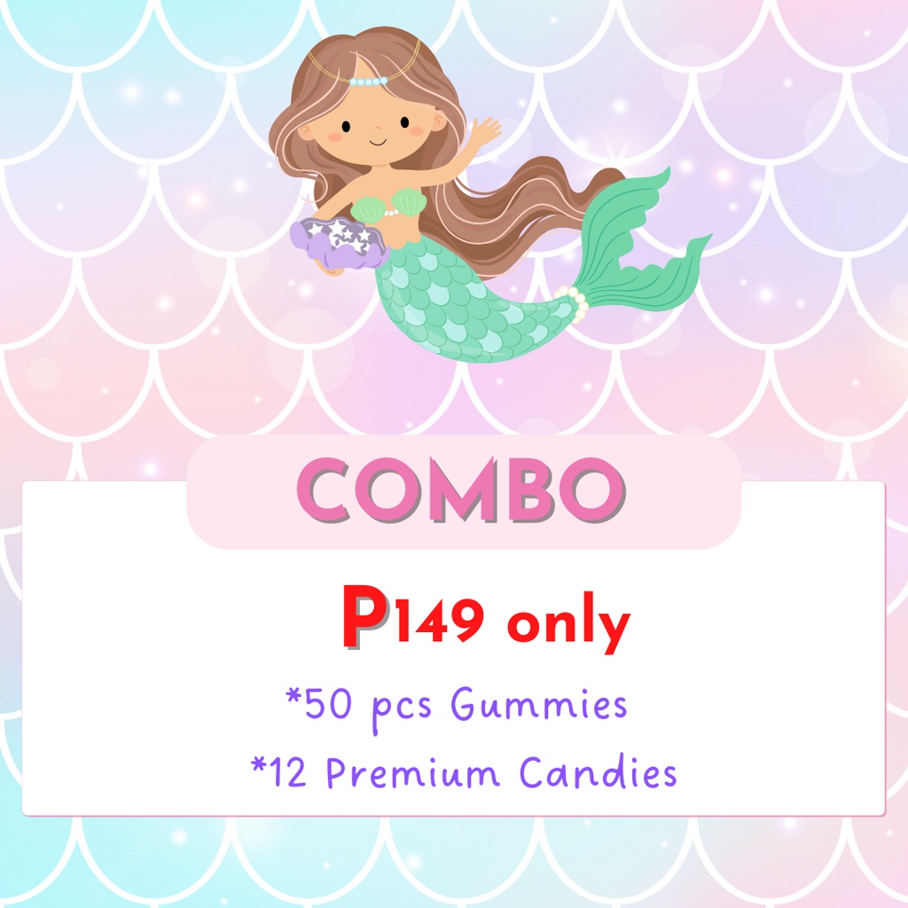 Mermaid Scoop Premium Candies and Gummies Shopee Philippines