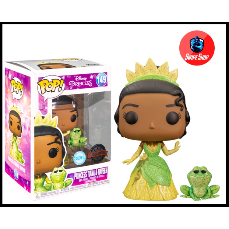 Funko Pop: Princess Tiana and Naveen Disney Princess Glittered Exclusive |  Shopee Philippines