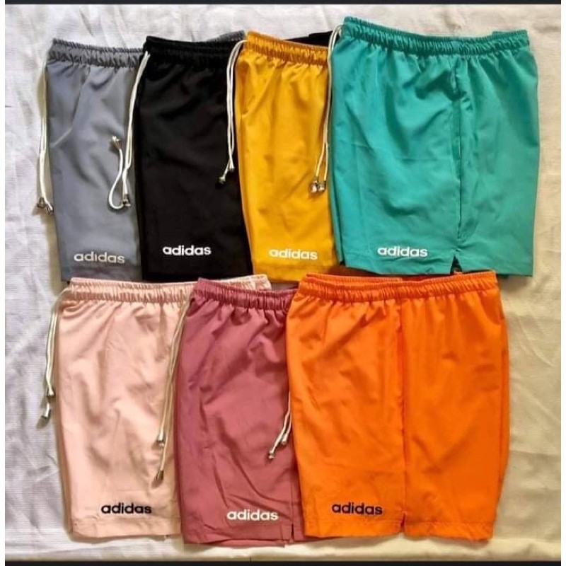adidas baby pink shorts