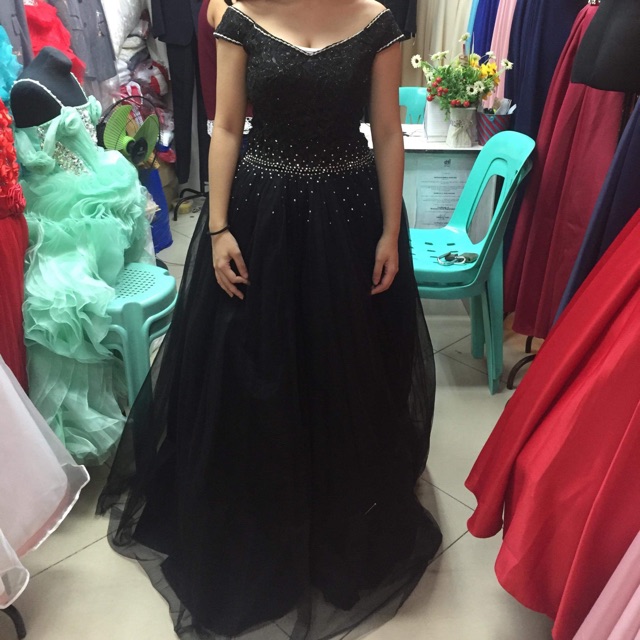 Prom gown/ball gown/gradball gown | Shopee Philippines