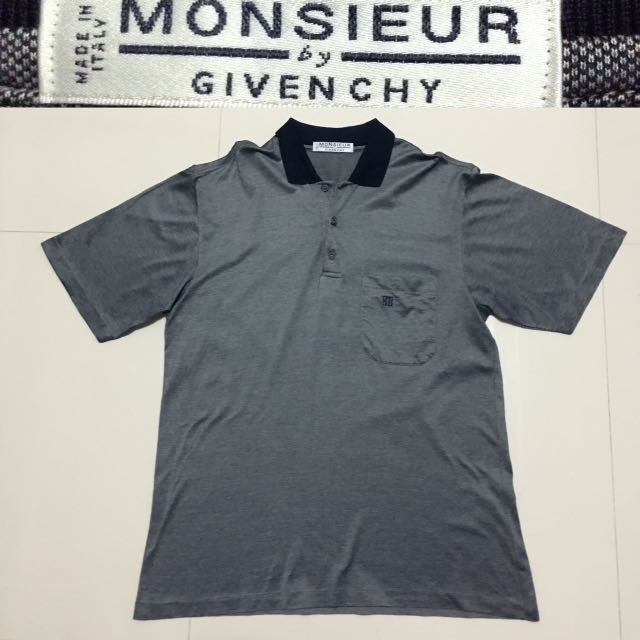 Preloved Monsieur by Givenchy Polo Shirt | Shopee Philippines