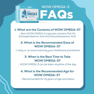 Wow Omega-3 Fish oil 1000 mg Triple Strength Capsules for healthy Heart, Eyes & Joints - 30 caps #8