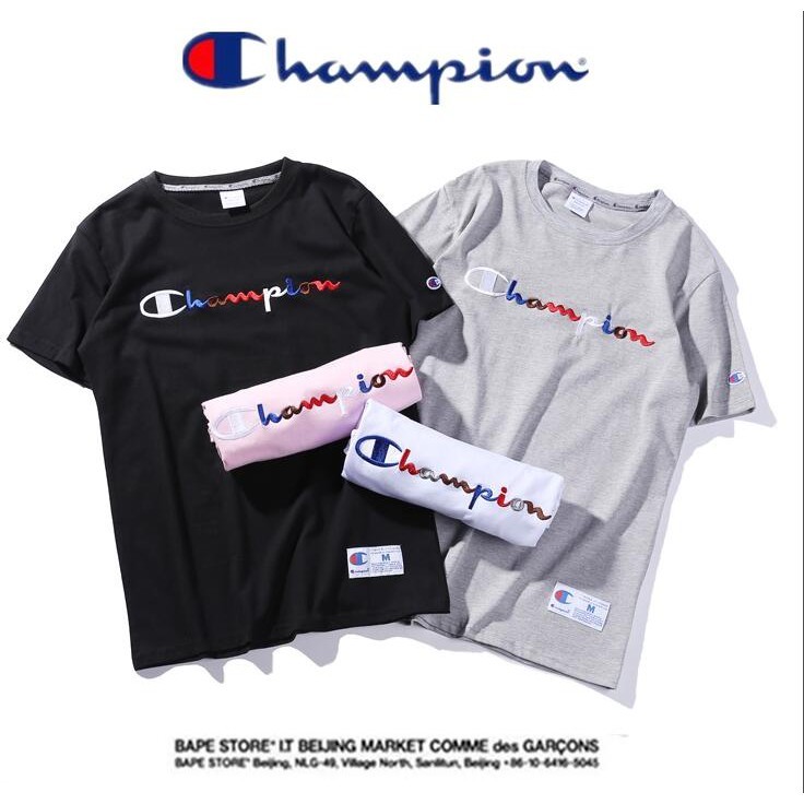 champion shirt embroidered