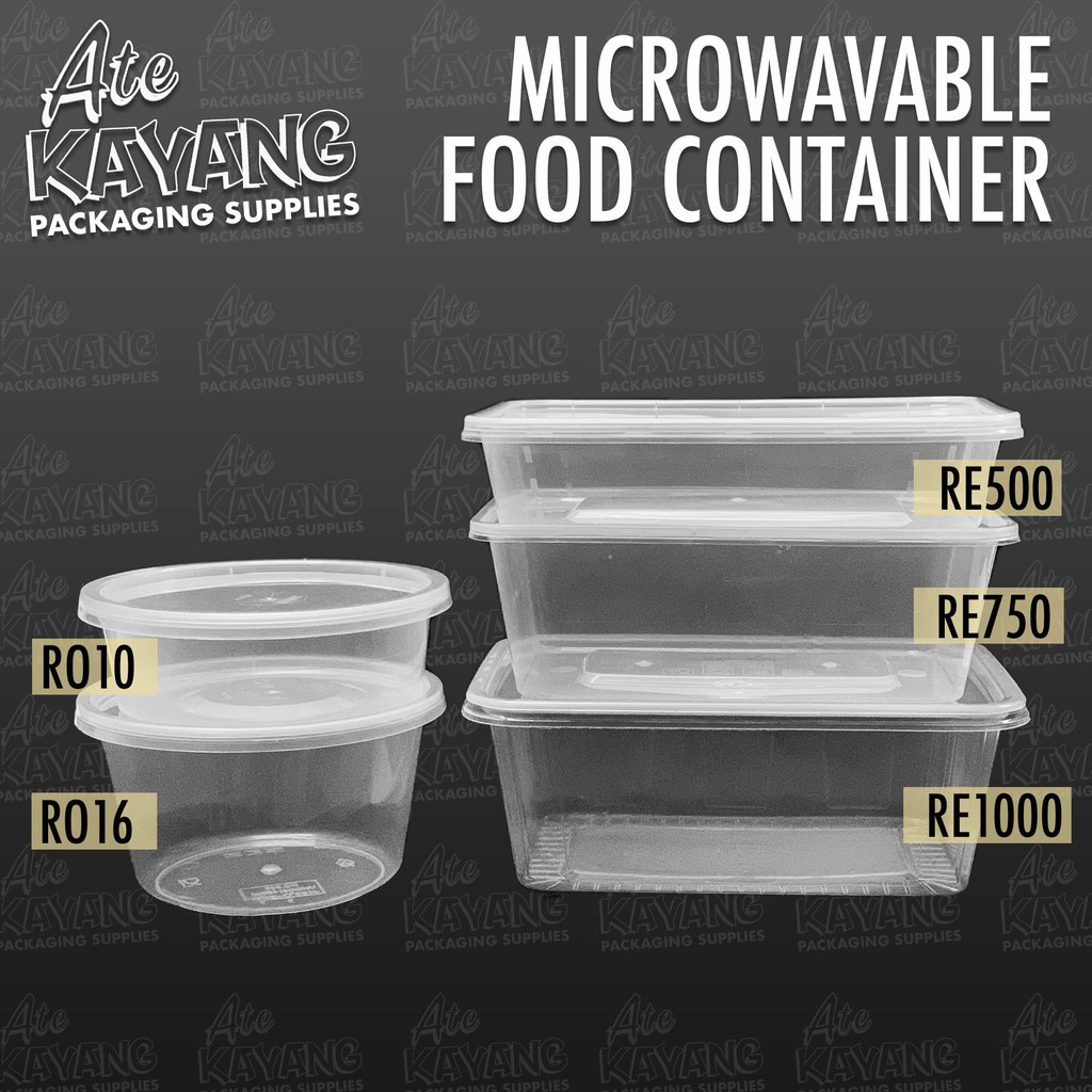 plastic tub containers