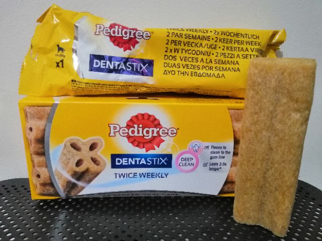 pedigree dentastix twice weekly