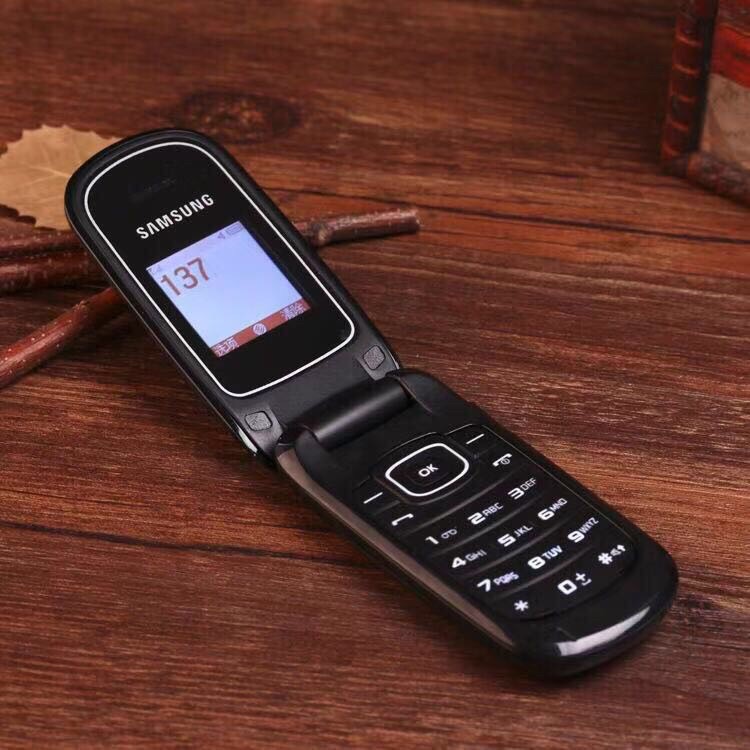 Cod Samsung E1150c Flip Button Old Man Mobile Phone Keypad Cellphone Big Voice Small Student Shopee Philippines