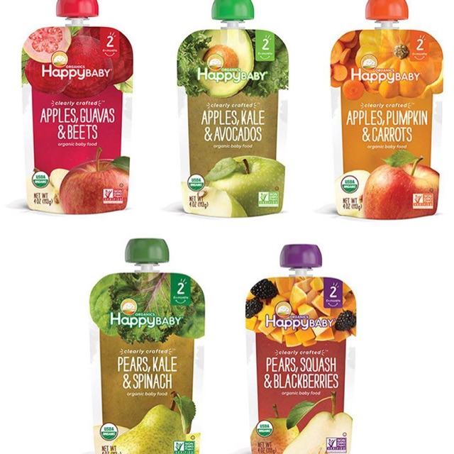 happy baby apple kale avocado