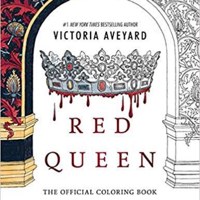 red queen victoria aveyard coloring book