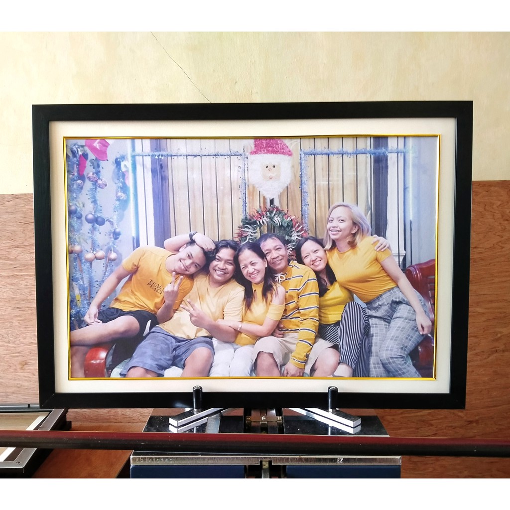 (FREE PRINTING) Large size Customized Family Picture - 16in x 24inches, 16x20inches