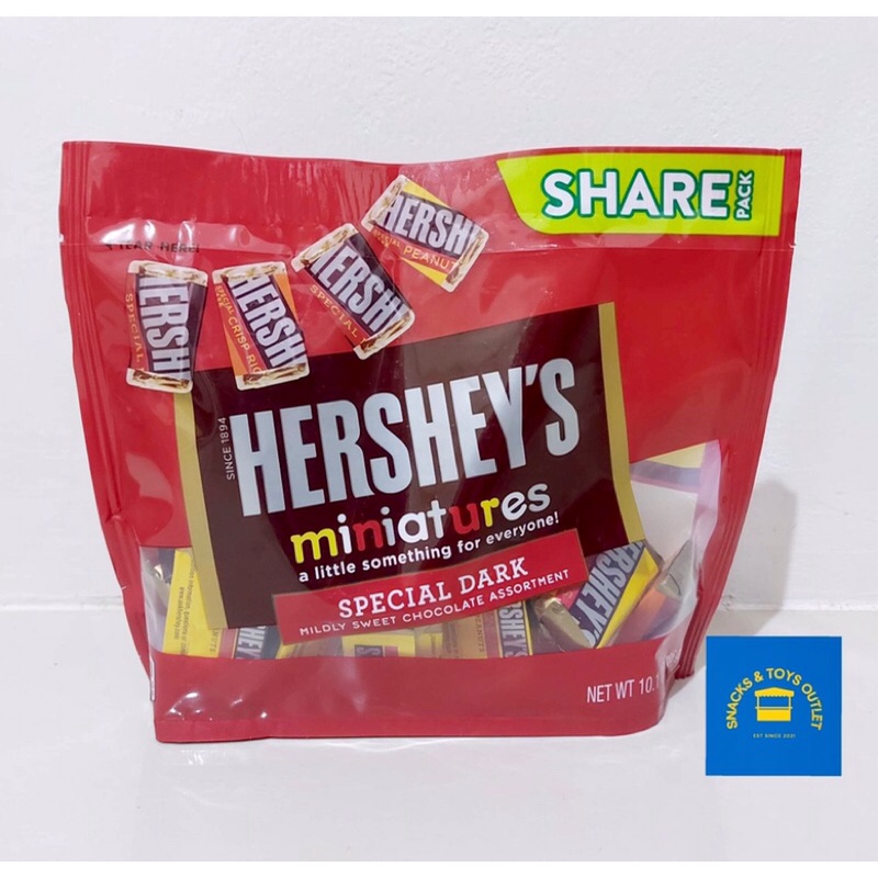 Hersheys Miniature Special Dark Chocolates 286g Shopee Philippines 0153