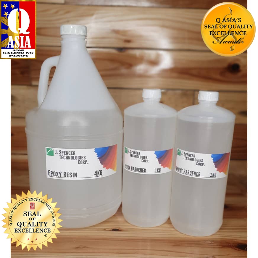 Epoxy Resin Set 6 KILOGRAMS with Hardener (21 Ratio) Used for Jewelry