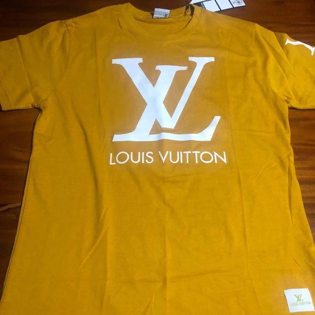 louis vuitton yellow shirt