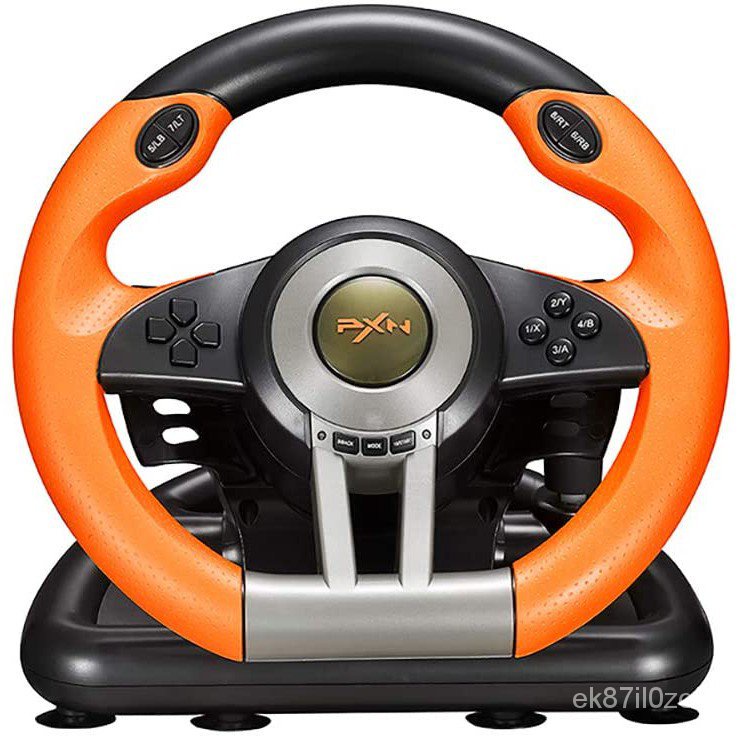 PC Racing Wheel, PXN V3II 180 Degree Universal Usb Car Sim Race Steering Wheel with Pedals for