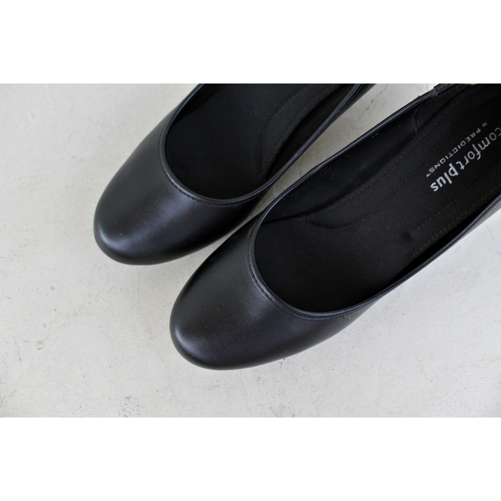 payless black work shoes