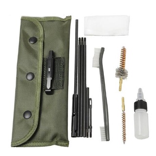 5 Piece Gun Rifle Pistol Cleaning Brushes Brush Kit Set Copper/Brass/Nylon+PNWUS 