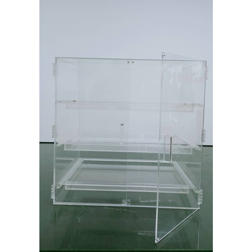 Acrylic Bread Box with 3 trays | Shopee Philippines