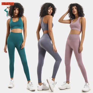 Womens Sexy Yoga Set Outfits Removable Pad Sport Bra Crop Tops