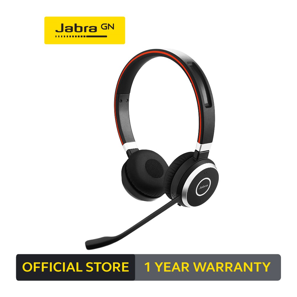 Jabra Evolve 65 MS Stereo with Link 370 Bluetooth Adapter | Shopee ...