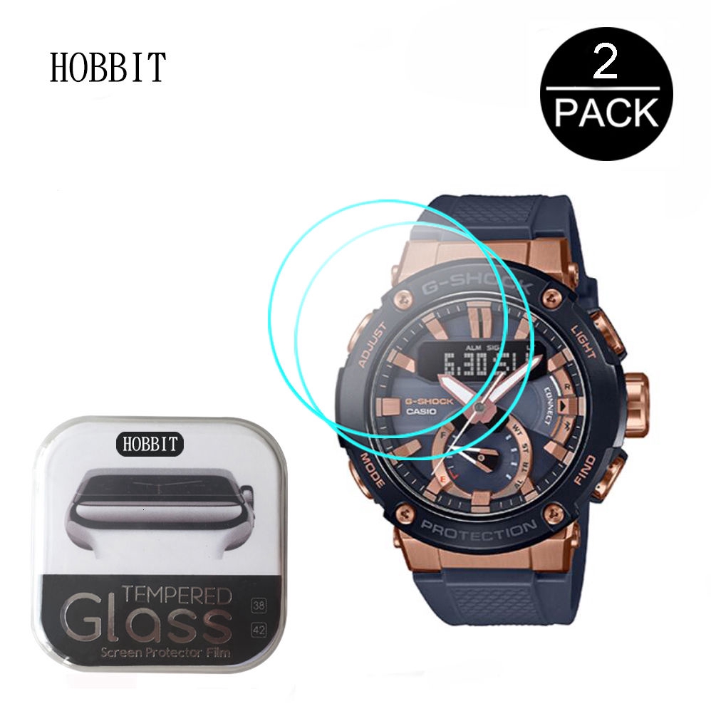 2Pack Clear Tempered Glass For Casio GSHOCK GSTB200G GSTB200X GST