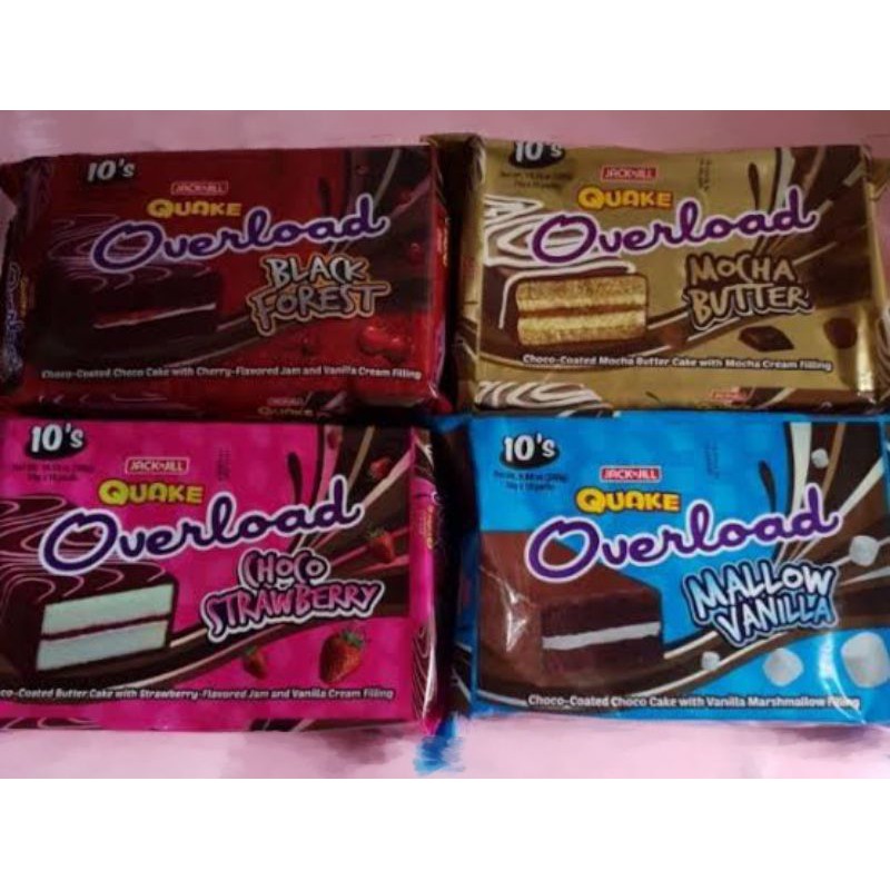 Quake Overload (4 flavors) | Shopee Philippines