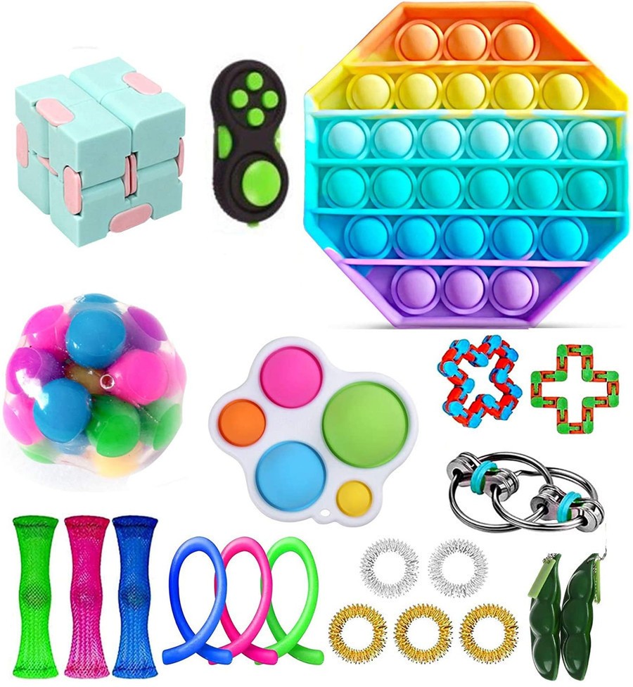 Fidget Toys Anti Stress Set Stretchy 