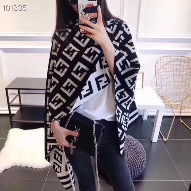 fendi pashmina scarf