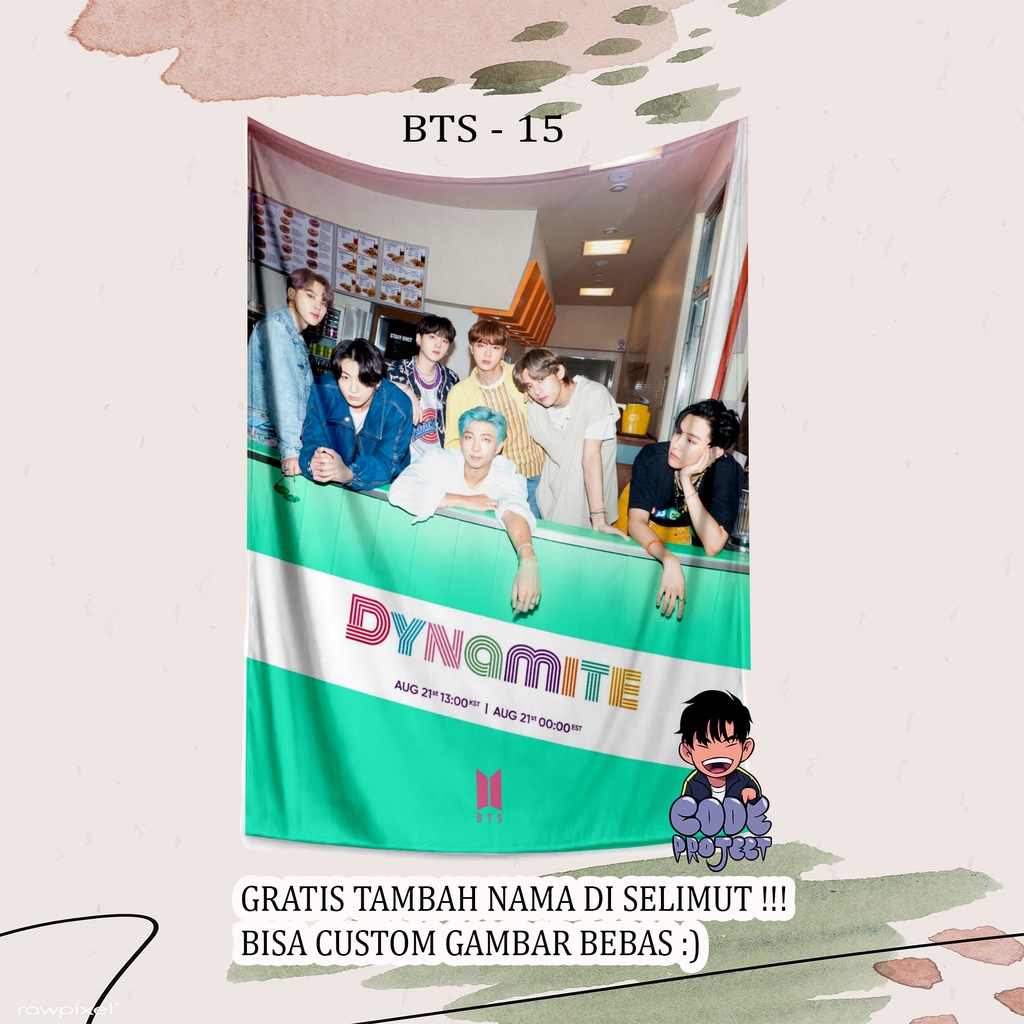 Bts army BT21 Blanket BTS Blanket BT21 Blanket kpop BTS