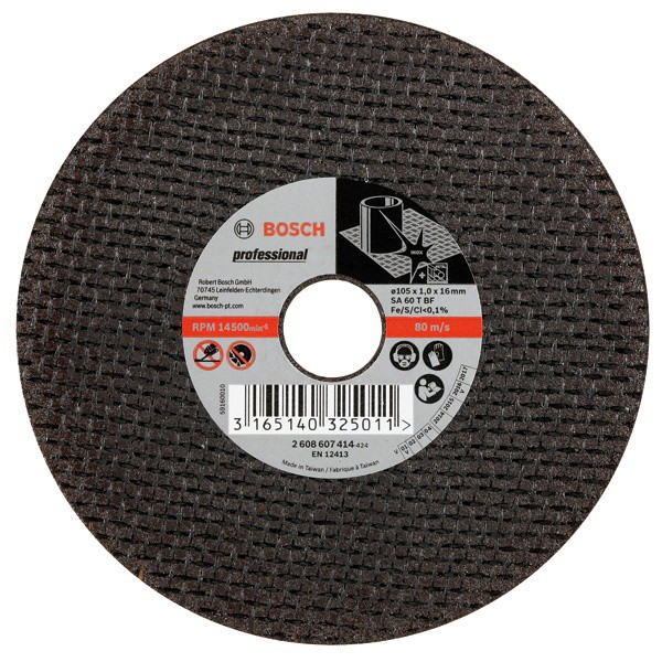 Bosch Cutting Disc 4" for Stainless steel Super thin 1.0mm Shopee