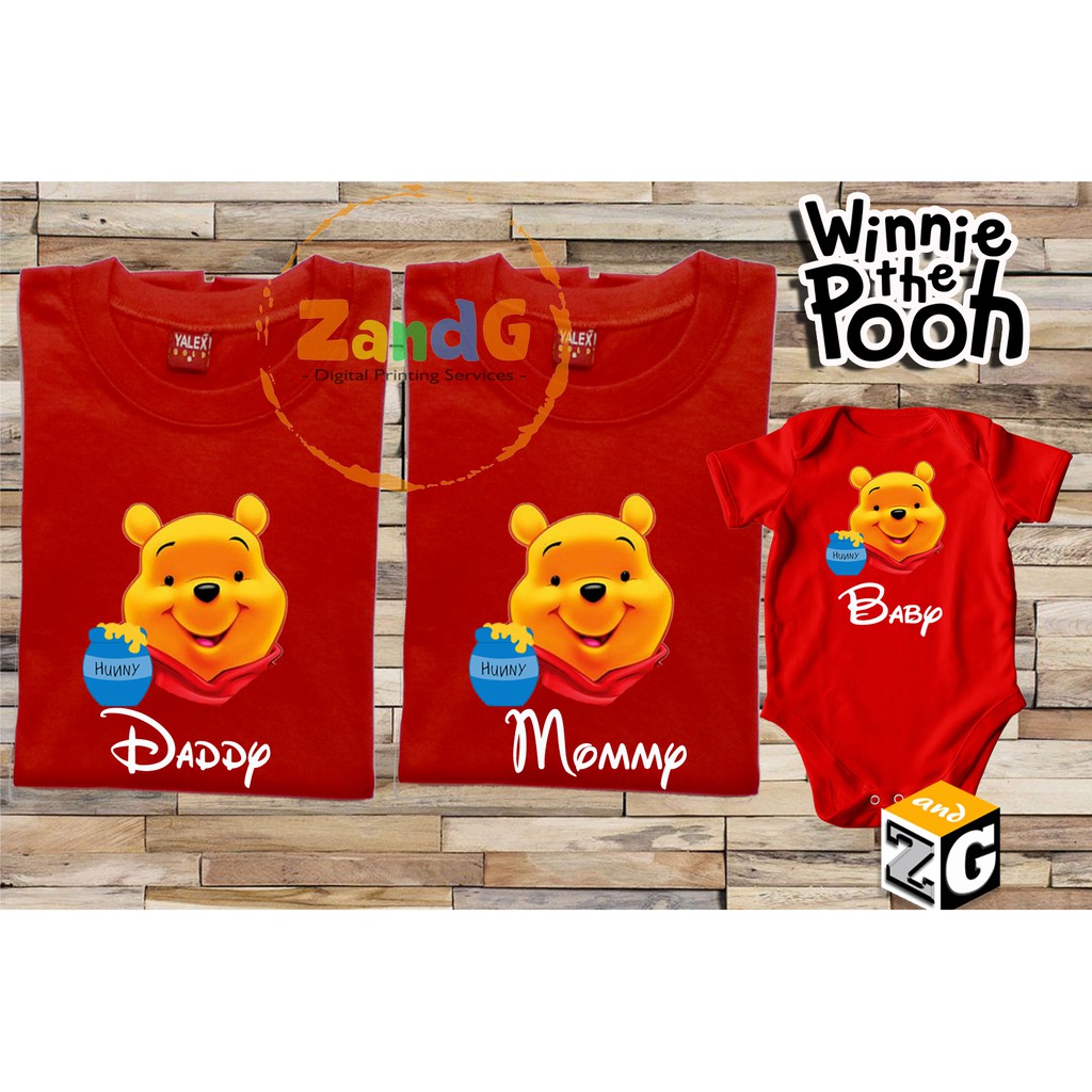 winnie the pooh family shirts