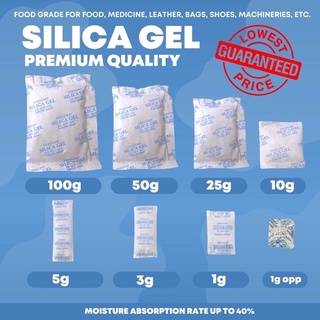 24-HOUR SHIPOUT Anti Molds and Moisture Silica Gel for food, leather, shoes, bags, etc.