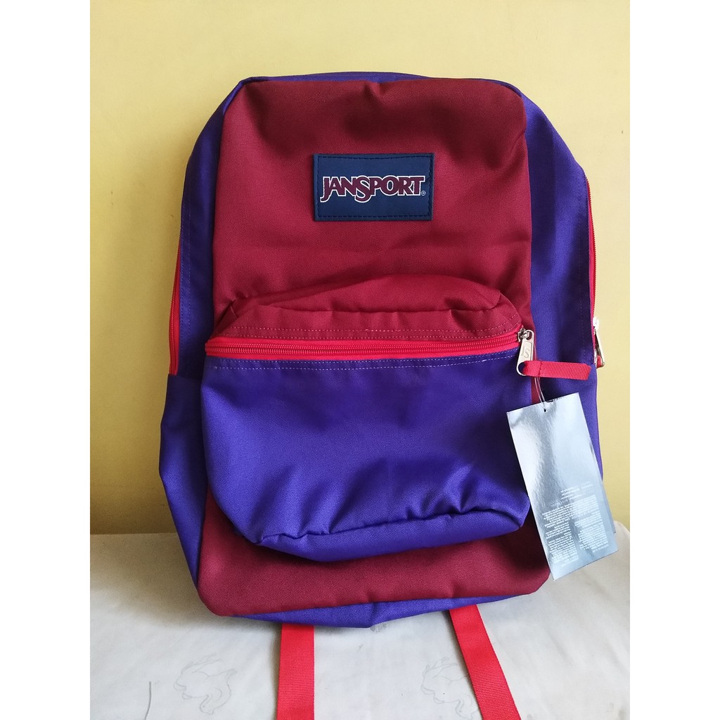 pastel purple jansport backpack