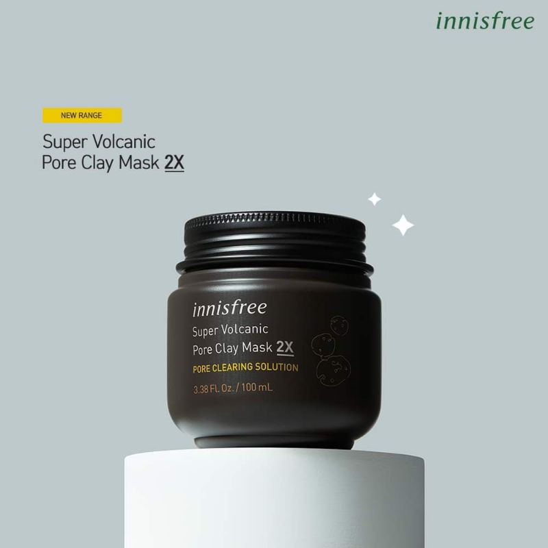 Innisfree Super Volcanic Pore Clay Mask 2x 4ml Renewal In Sachet Shopee Philippines