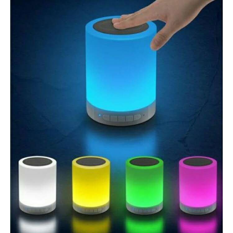 touch lamp portable speaker