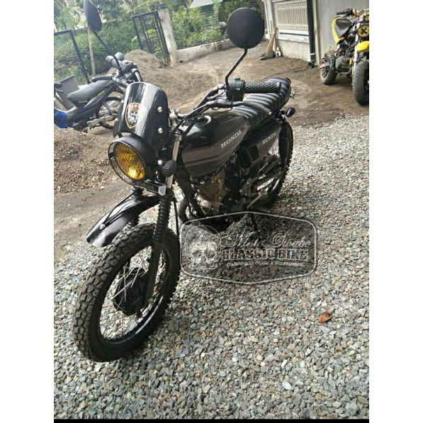 Hot Style❃Front Fender For Scrambler 18 Inches Tmx125/155,Keeway Cr152,Ytx  125,Boxer 150 | Shopee Philippines