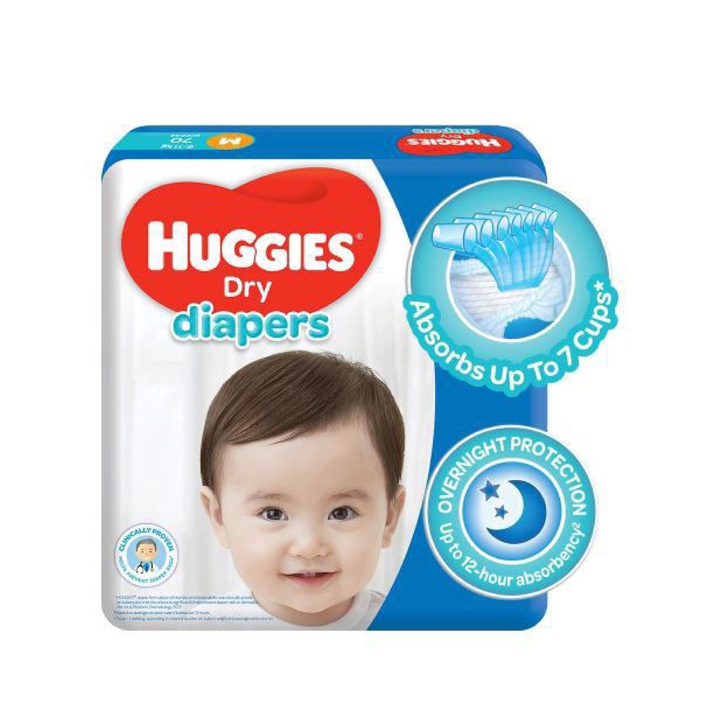 Huggies Dry Diaper Large 14pcs Shopee Philippines