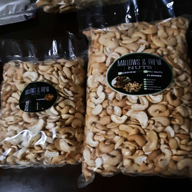 PUGON ROASTED CASHEW NUTS (UNSALTED) 500g & 1kg Shopee Philippines