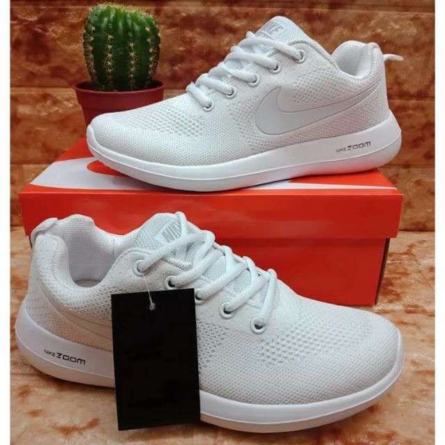 nike rubber shoes white
