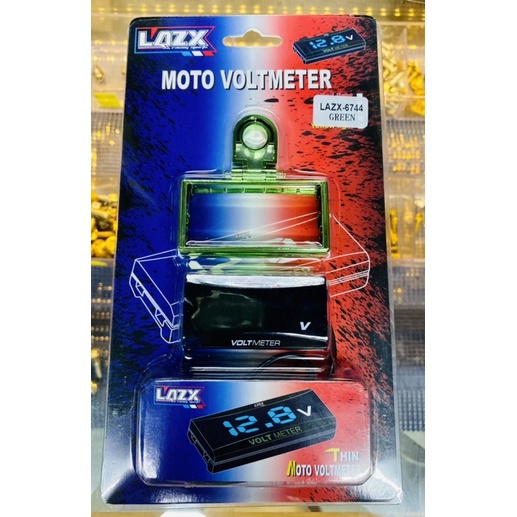 LAZX Moto Voltmeter (Green) Shopee Philippines