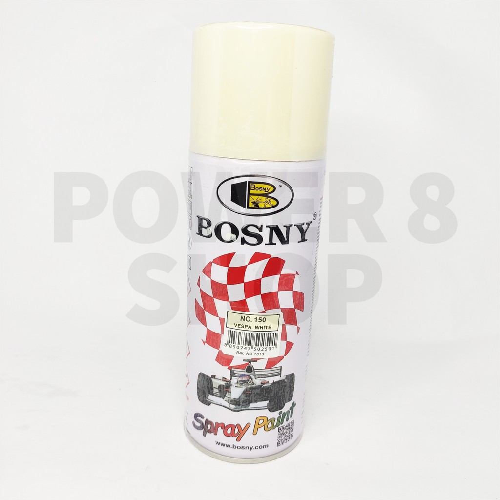 Bosny Acrylic Spray Paint No. 150 Vespa White Shopee Philippines