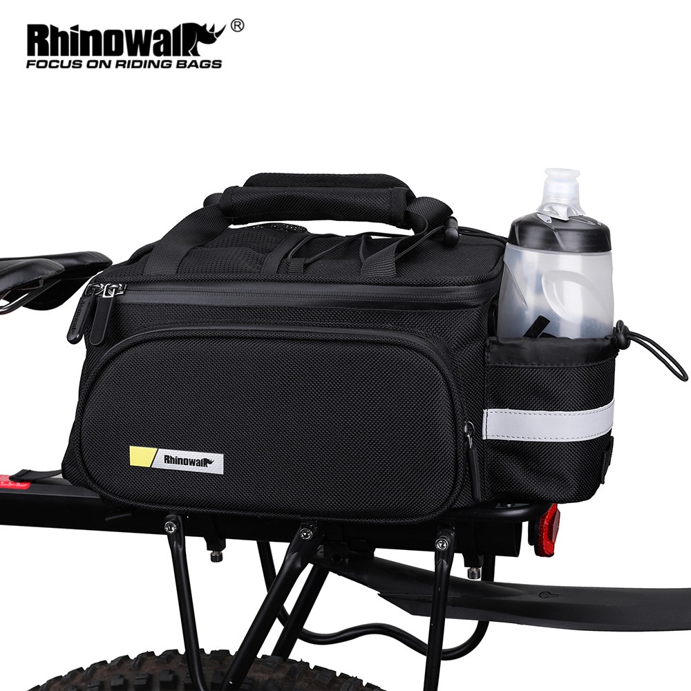 Rhinowalk Bicycle Carrier Bag MTB Bike Rack Bag Trunk Pannier Cycling Multifunctional Large