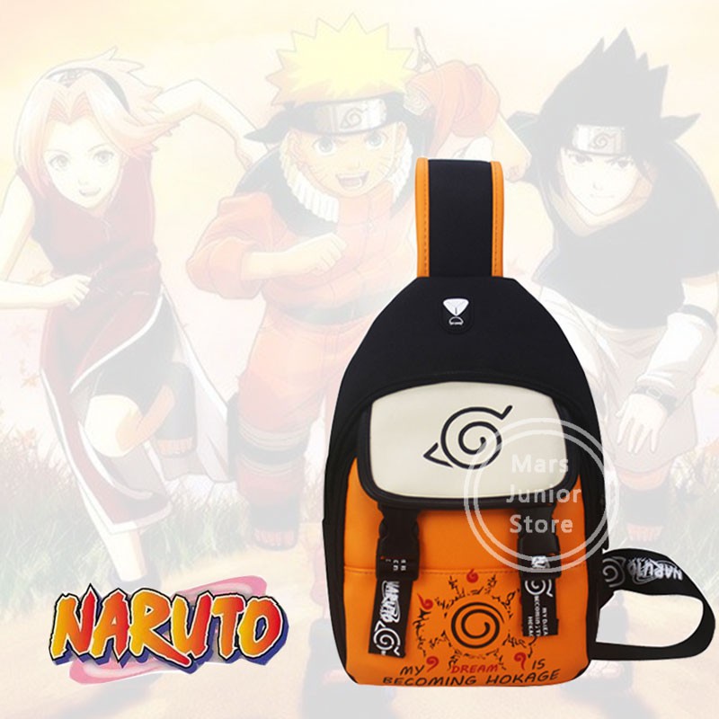 NARUTO Uzumaki Naruto Hatake Kakashi Uchiha Sasuke Anime Men Cross Body