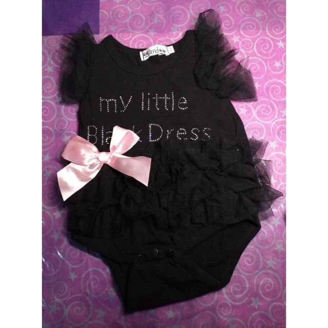 little black dress onesie tutu