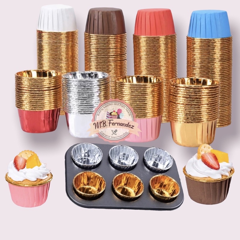 3oz Aluminum Foil Cups 25pcs per pack Shopee Philippines