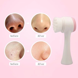 2022NEWↂ▪Philippines no.1 Facial Cleanse Brush Double Sided Face Washing Brush Skin Care Massager Cl #3