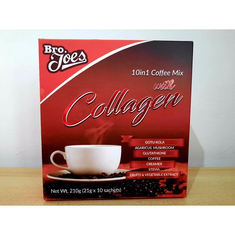 Collagen coffee by bro joes (10 sachets) Shopee Philippines